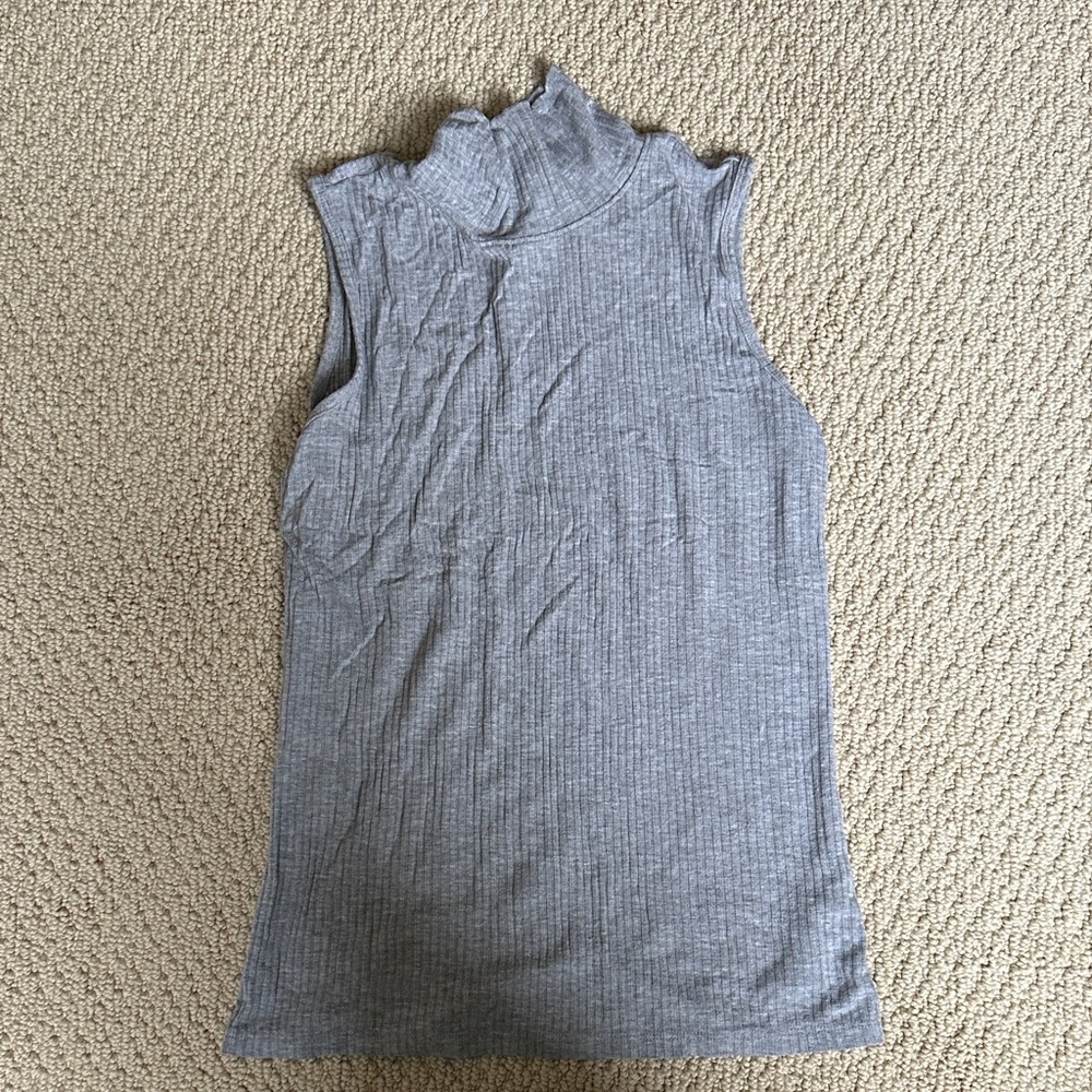 Christian Siriano Heather Gray Tank Top